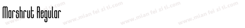 Marshrut Regular字体转换
